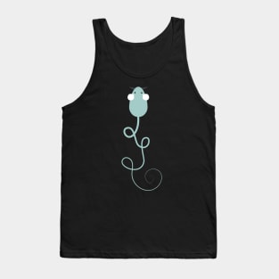 Mighty Blue Mouse Tank Top